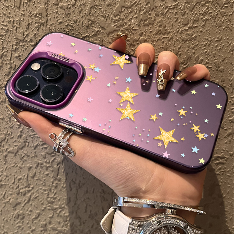 Colorful Star Pattern Matte Ha - Xiaomi Redmi Note 14 ulasan dan harga